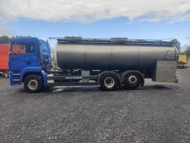 Tankwagen Für die Beförderung von Milch MAN TGA 26.360 6X2 TANK IN INSULATED STAINLESS STEEL 15500L 2 COMP: das Bild 8