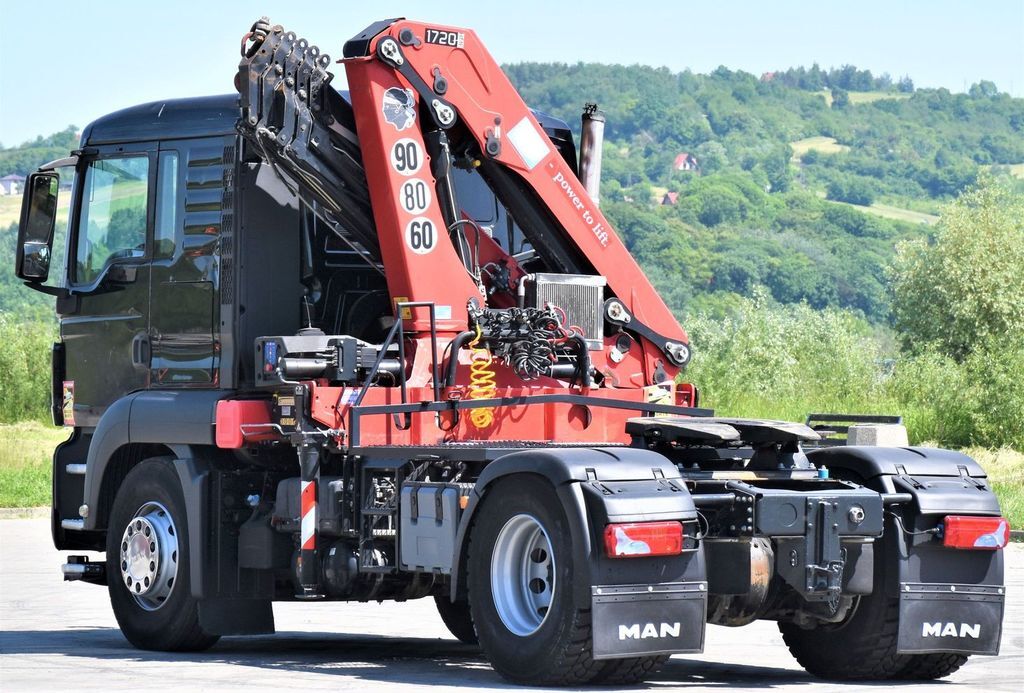 Autokran, Sattelzugmaschine MAN TGS 18.400 Sattelzugmaschine + HMF 1720 K6/FUNK: das Bild 7