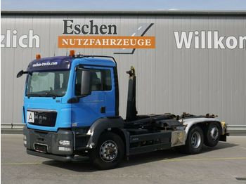 Abrollkipper MAN TGS 26.440 H, 6x4, EEV,Meiller RK 20.65, HU07/21: das Bild 1