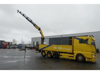 Pritsche LKW MAN TGX26.440 6X2 WITH PALFINGER PK230000: das Bild 1