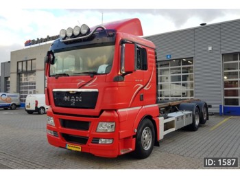 Containerwagen/ Wechselfahrgestell LKW MAN TGX26.540 LX, Euro 5: das Bild 1