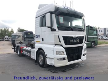 Containerwagen/ Wechselfahrgestell LKW MAN TGX 26.440 * EURO 6 * STANDARD * AUS 1.HAND *: das Bild 1