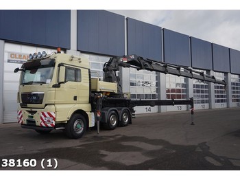 LKW MAN TGX 26.480 6x4H/4 BLS Pritarder Hiab 85 ton/meter laadkraan: das Bild 1