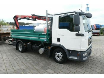 Kipper MAN TG-L 8.220 2-Achs Kipper Heckkran: das Bild 1