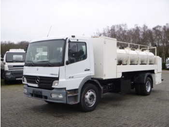 Tankwagen Für die Beförderung von Kraftstoff Mercedes Atego 1418 4x2 service truck - fuel/lube/waste tank: das Bild 1