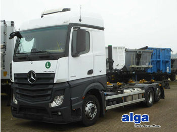 Containerwagen/ Wechselfahrgestell LKW Mercedes-Benz 2543 L Actros, 2x AHK,Multiwechsler,3x auf Lager: das Bild 1