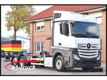 Containerwagen/ Wechselfahrgestell LKW Mercedes-Benz 2543 StreamSpace, Dachser Multiwechsler 2x AHK,: das Bild 1
