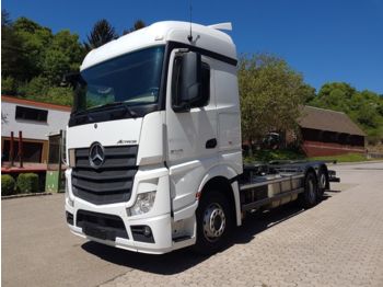 Containerwagen/ Wechselfahrgestell LKW Mercedes-Benz 2545 LL BDF 6x2,Euro6,StreamSpace,TÜV 10-2018: das Bild 1