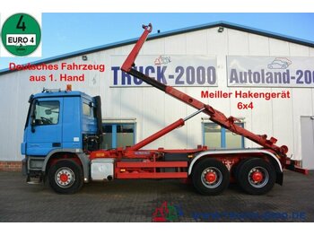 Abrollkipper Mercedes-Benz 2746 Actros 6x4 Meiller 1.Hand Deutscher LKW BC: das Bild 1