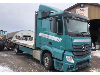 Containerwagen/ Wechselfahrgestell LKW Mercedes-Benz ACTROS 1836 EURO 6 / DAMAGA: das Bild 1