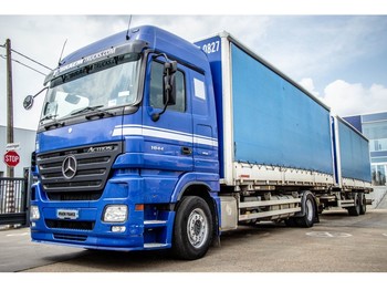 Containerwagen/ Wechselfahrgestell LKW Mercedes-Benz ACTROS 1844 MP2+EURO 5+AANHANGER: das Bild 1