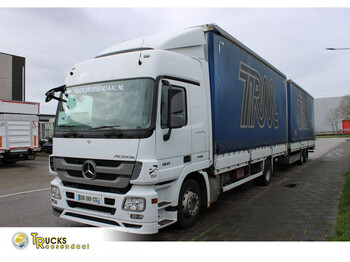 Plane LKW Mercedes-Benz Actros 1841 + Euro 5 + Combi General Trailers + ADR + Discounted from 32.950,-: das Bild 1