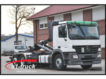 Abrollkipper Mercedes-Benz Actros 2541, Meiller, Lenkachse,: das Bild 1