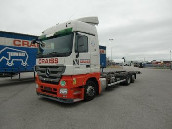 Containerwagen/ Wechselfahrgestell LKW Mercedes-Benz Actros 2541  Retarder: das Bild 1