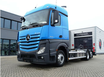 Containerwagen/ Wechselfahrgestell LKW Mercedes-Benz Actros 2542  6X2 / TÜV NEU !!! / BDF 60er Tyres: das Bild 1