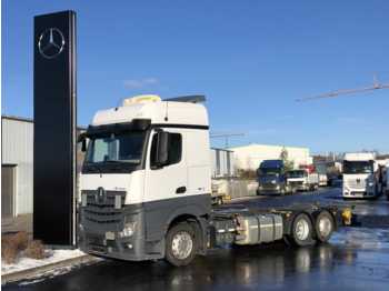 Containerwagen/ Wechselfahrgestell LKW Mercedes-Benz Actros 2542 LL 6x2 BDF, Retarder, Euro 6, Stand: das Bild 1