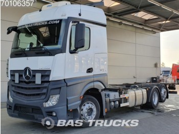 Containerwagen/ Wechselfahrgestell LKW Mercedes-Benz Actros 2542 LS 6X2 Retarder Liftachse Standklima Euro 6 ACC: das Bild 1