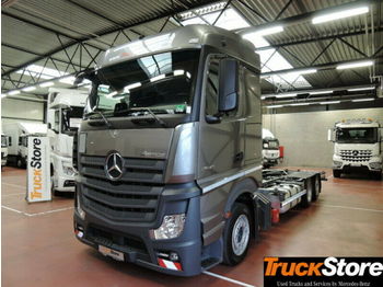 Containerwagen/ Wechselfahrgestell LKW Mercedes-Benz Actros 2542 L nR BDF Volumen Abstandsregelung: das Bild 1