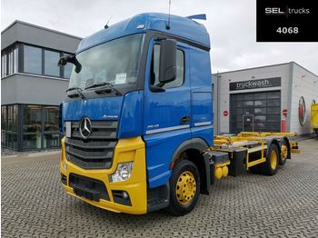 Containerwagen/ Wechselfahrgestell LKW Mercedes-Benz Actros 2542 / Liftachse: das Bild 1