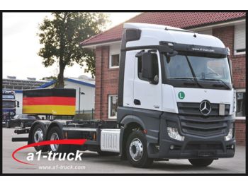 Containerwagen/ Wechselfahrgestell LKW Mercedes-Benz Actros 2542 Safety Standklima, E6: das Bild 1