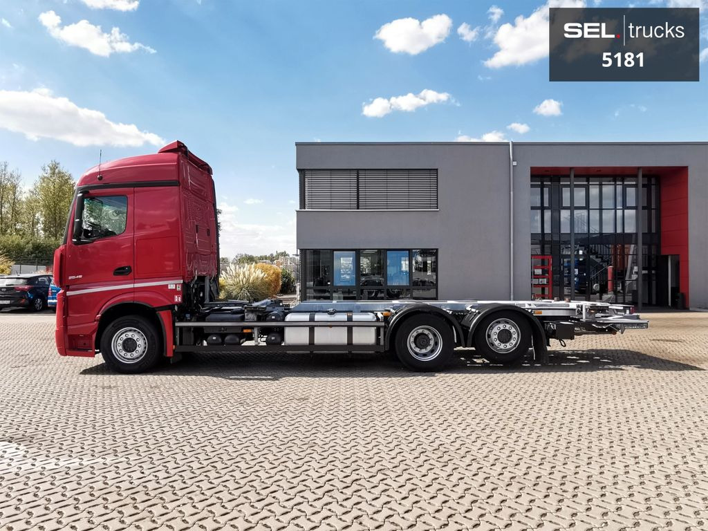 Containerwagen/ Wechselfahrgestell LKW Mercedes-Benz Actros 2545 / Ladebordwand / Lift-Lenkachse: das Bild 8