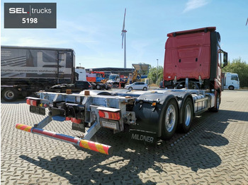 Containerwagen/ Wechselfahrgestell LKW Mercedes-Benz Actros 2545 / VOITH Retarder / LENKACHSE !!!: das Bild 5