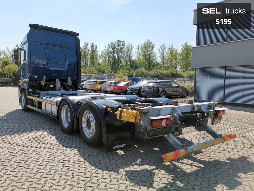 Containerwagen/ Wechselfahrgestell LKW Mercedes-Benz Actros 2545 / VOITH Retarder / Lift-Lenkachse: das Bild 7
