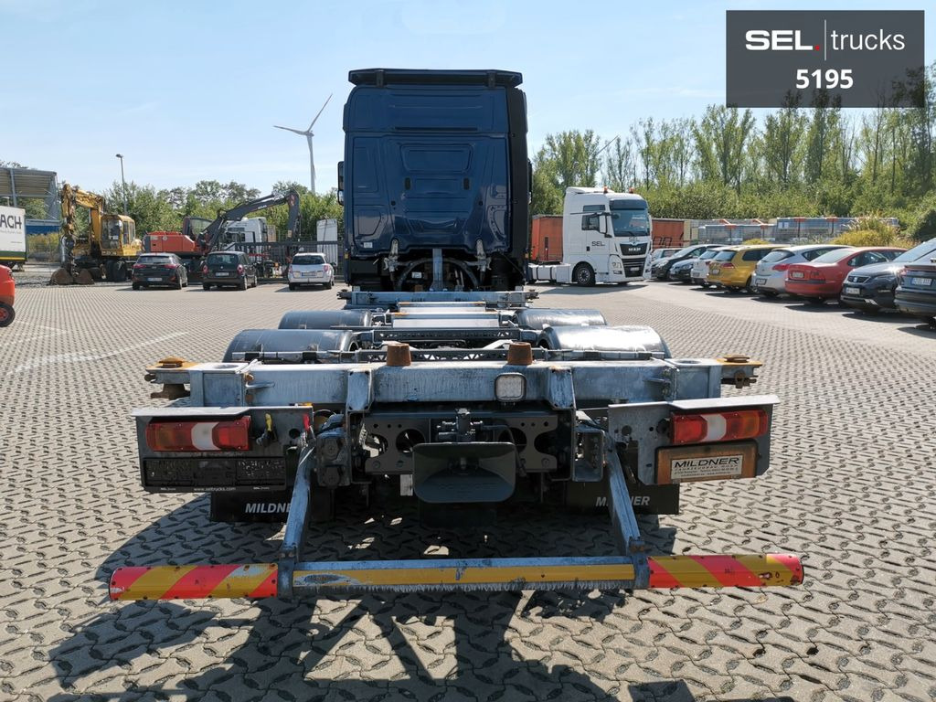 Containerwagen/ Wechselfahrgestell LKW Mercedes-Benz Actros 2545 / VOITH Retarder / Lift-Lenkachse: das Bild 6