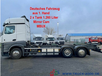 Mercedes-Benz Actros 2548 BDF Big Space 2xTank Retarder 1.Hand - Containerwagen/ Wechselfahrgestell LKW: das Bild 1