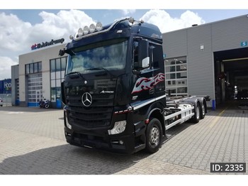 Containerwagen/ Wechselfahrgestell LKW Mercedes-Benz Actros 2551 BigSpace, Euro 5, Retarder, Intarder: das Bild 1