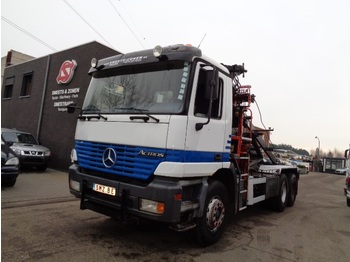 Containerwagen/ Wechselfahrgestell LKW Mercedes-Benz Actros 3335: das Bild 1