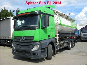 Tankwagen Für die Beförderung von Lebensmittel Mercedes-Benz Actros neu 2545 L 6x2 Silo: das Bild 1