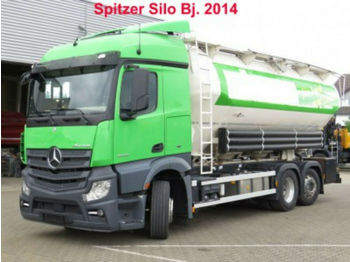 Tankwagen Mercedes-Benz  Actros neu 2545 L 6x2 Silo 4 Kammern/31.000 ltr: das Bild 1