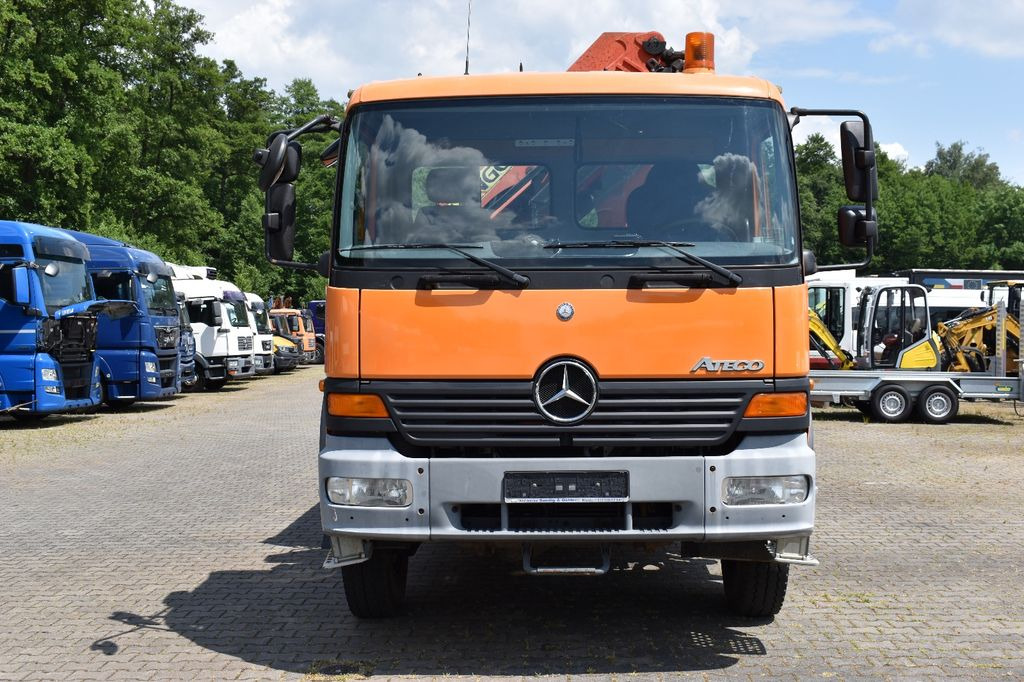 Autokran, Kipper Mercedes-Benz Atego 1623 BB/4x4/MEILLER+Palfinger PK-9501,FUNK: das Bild 2