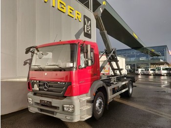 Containerwagen/ Wechselfahrgestell LKW Mercedes-Benz Axor 1824 + containersysteem: das Bild 1