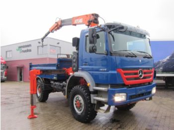 Pritsche LKW Mercedes-Benz Axor 1829 A 4X4 Atlas 4006B Manual E5 Pritsche: das Bild 1