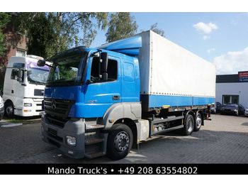 Containerwagen/ Wechselfahrgestell LKW Mercedes-Benz Axor 2536 L 6x2 BDF, Pl+Spr.+LBW: das Bild 1