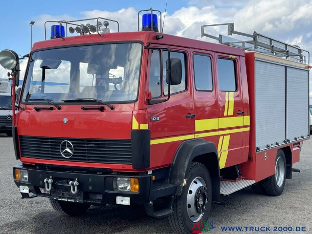 Koffer LKW Mercedes-Benz LK 1220 4x4 Metz Feuerwehr TLF 16/25 Pumpe+2410L: das Bild 8