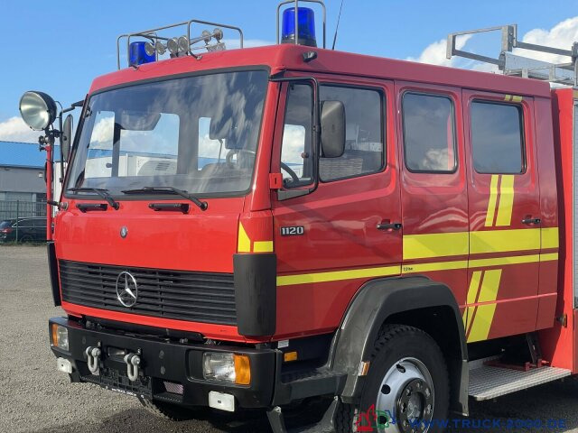 Koffer LKW Mercedes-Benz LK 1220 4x4 Metz Feuerwehr TLF 16/25 Pumpe+2410L: das Bild 7