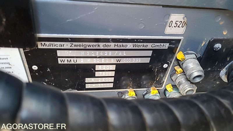 LKW Multicar - Fumo 4x4  EQUIPE VH - 2009 - AJ160MC- PRO449-PRO249