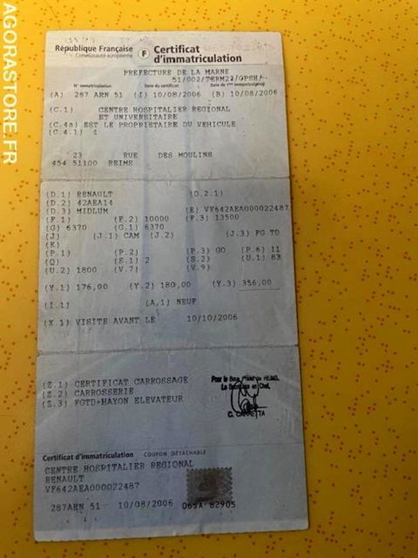 LKW POID LOURD  RENAULT MIDLUM