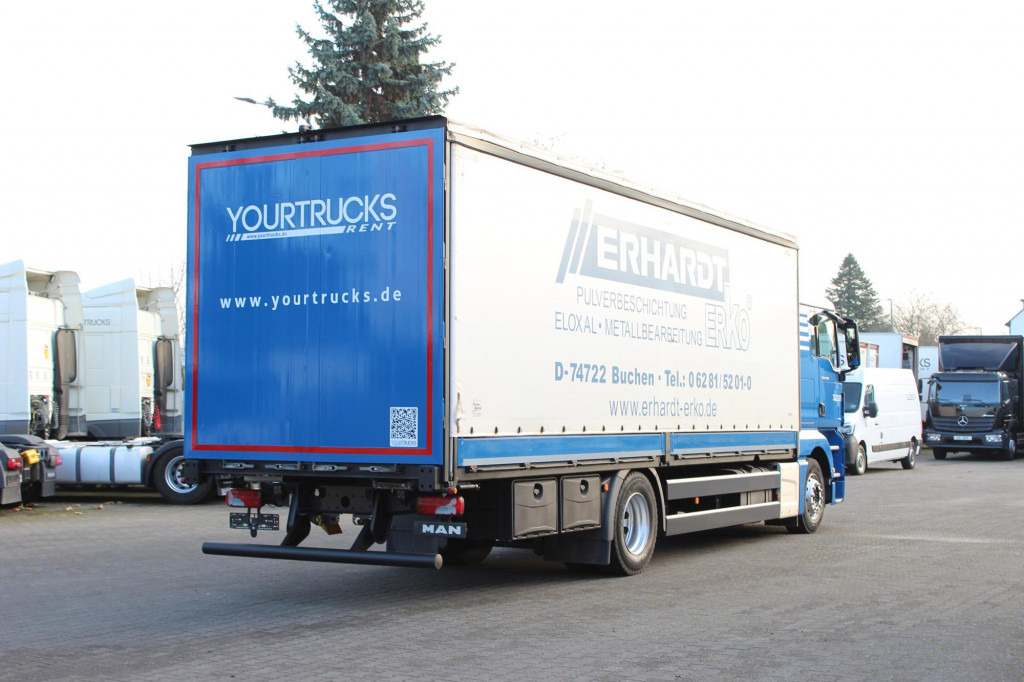 Plane LKW MAN TGX 18.360 Retarder Plane Edscha Aluwand