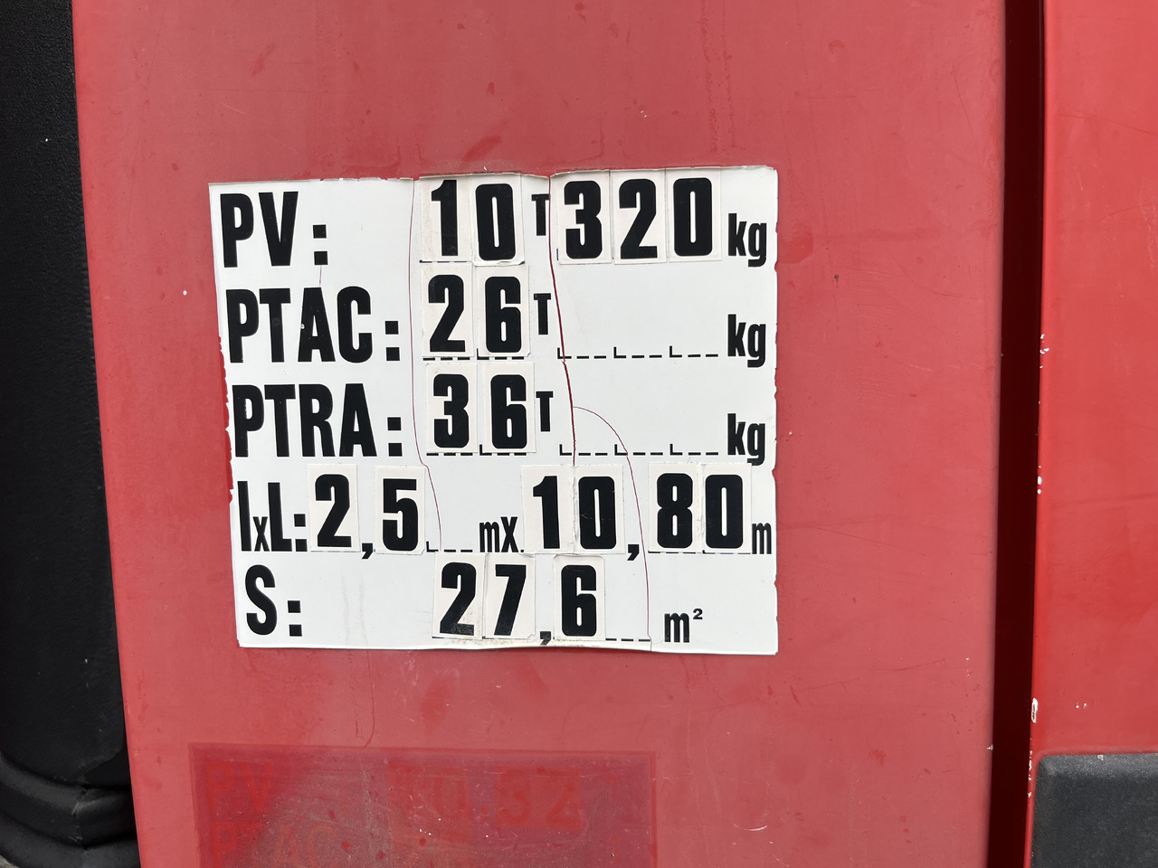 Plane LKW RENAULT Premium 320dci 6x2 plsc