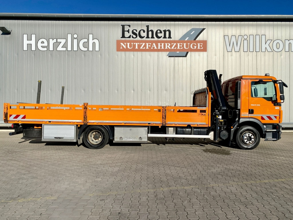 Pritsche LKW MAN TGM 15.290 4x2 BL / HIAB Faltkran