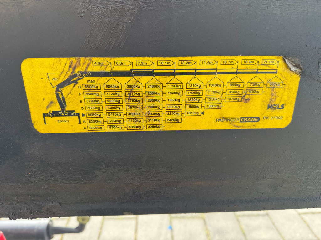 Pritsche LKW MAN TG-S 26.440 6x4 Pritsche Heckkran PK 27002+Funk