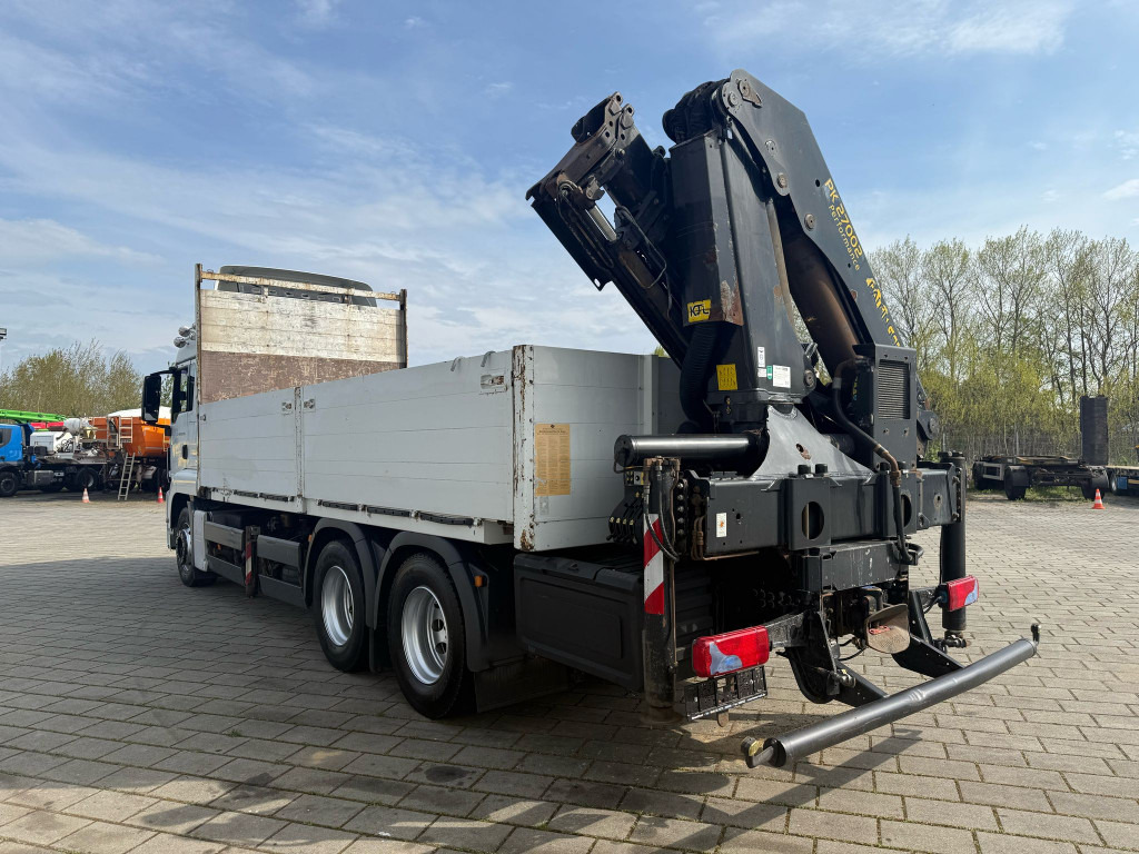 Pritsche LKW MAN TG-S 26.440 6x4 Pritsche Heckkran PK 27002+Funk