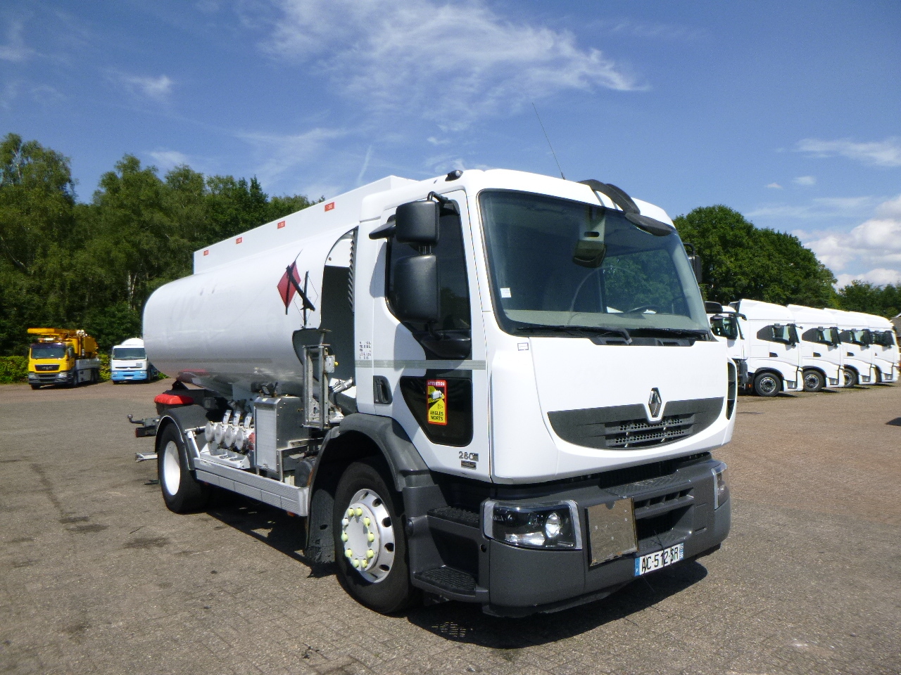 Tankwagen Für die Beförderung von Kraftstoff Renault Premium 280 dxi 4x2 fuel tank 13.6 m3 / 4 comp: das Bild 2