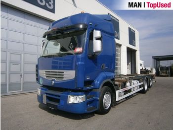 Containerwagen/ Wechselfahrgestell LKW Renault Premium 460.26: das Bild 1