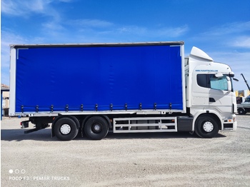 Containerwagen/ Wechselfahrgestell LKW SCANIA R 500 6X2 TAUTLINER CAJA INTERCAMBIABLE: das Bild 4
