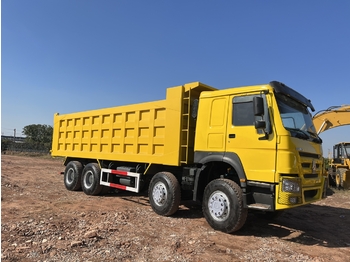 Kipper Für die Beförderung von schwere Technik SINOTRUK HOWO 371 Dump Truck: das Bild 1